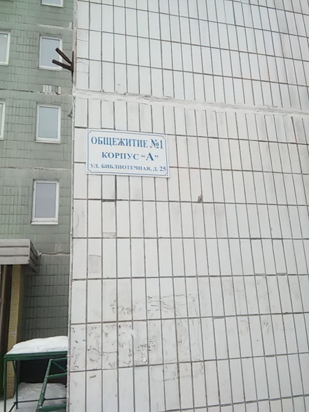 Общежитие Московский государственный институт культуры Московская область, Химки, ул. Библиотечная, д. 25